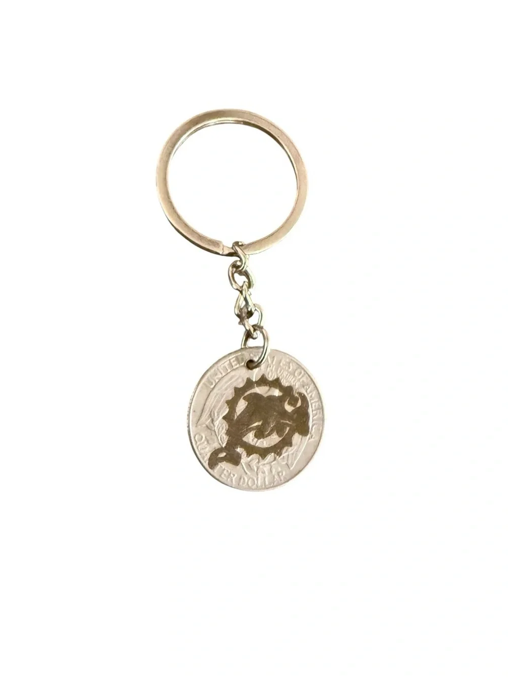 Miami Dolphins keychain